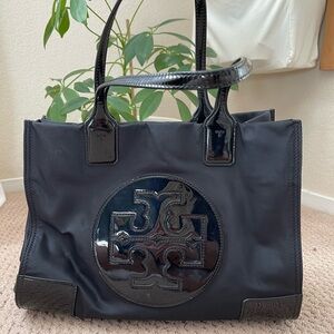 Tory Burch Glossy Black Handbag